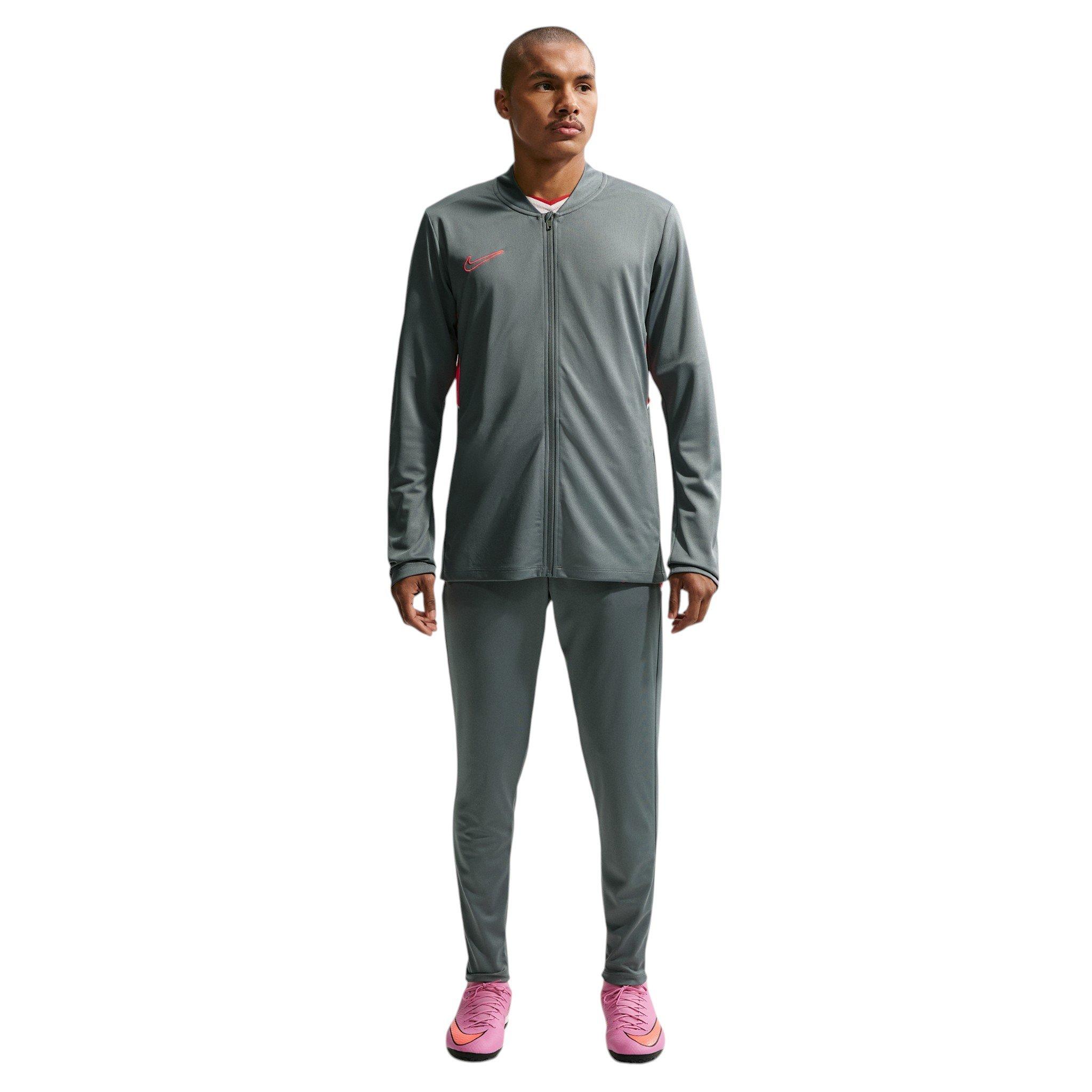 Nike Men's Academy Dri-FIT Soccer Tracksuit - Grey - GREY